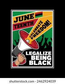 Juneteenth Legaliza Ser Diseño Negro