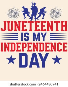 Juneteenth is my independence day Graphic Design