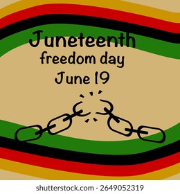 Juneteenth National Independence Day, is a federal holiday in the United States celebrating the end of slavery.