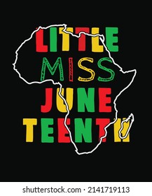 Juneteenth print template and t-shirt design. High quality file and easy to editable file.