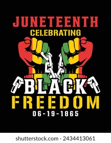 Juneteenth pront template and t shirt design.  Easy to editable and high quality files.