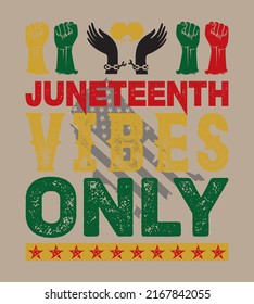 Juneteenth Quotes T shirt Design