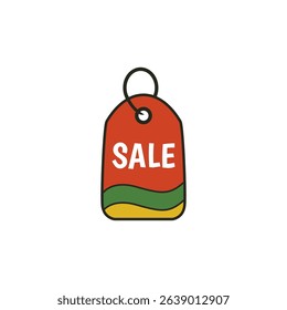 Juneteenth Sale Tag – African Pattern Discount Label