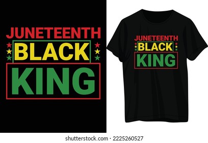 Juneteenth T -Shirt Design .