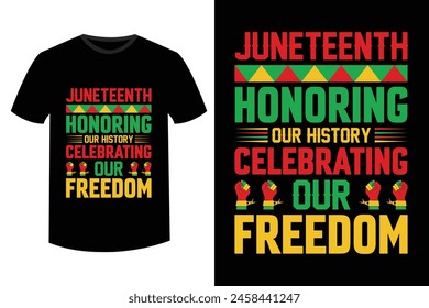 juneteenth t shirt designs eps10