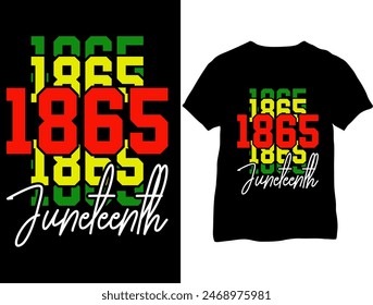 Juneteenth T-Shirt Design- Best Selling Juneteenth T Shirt Design- Juneteenth TShirt Design- Juneteenth Typography- Independence day