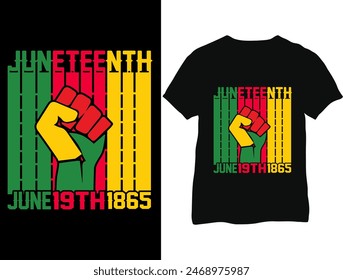 Juneteenth T-Shirt Design- Best Selling Juneteenth T Shirt Design- Juneteenth TShirt Design- Juneteenth Typography- Independence day