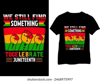 Juneteenth T-Shirt Design- Best Selling Juneteenth T Shirt Design- Juneteenth TShirt Design- Juneteenth Typography- Independence day