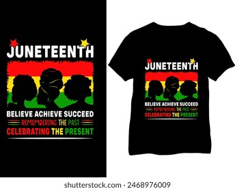 Juneteenth T-Shirt Design- Best Selling Juneteenth T Shirt Design- Juneteenth TShirt Design- Juneteenth Typography- Independence day