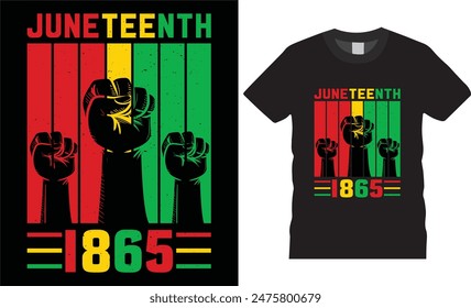 Juneteenth T-Shirt Design- Best Selling -  illustration for  and vacation concept retro color style, Independence day,juneteenth lovers t shirt ready for benner,poster,pod any print,item
