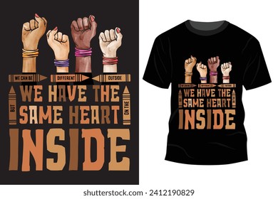 Juneteenth T-Shirt Design black history Vector Illustration
