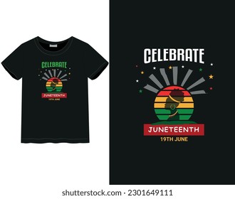 Juneteenth t-shirt design | Juneteenth | Male and female t-shirt| Happy Juneteenth day	
