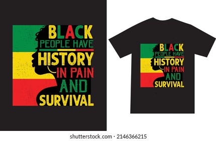 Juneteenth Tshirt design or printable vector template