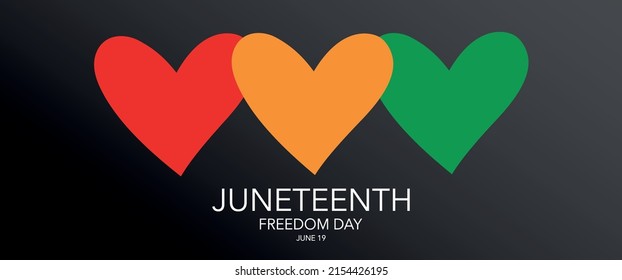 Juneteenth USA Freedom Day Background