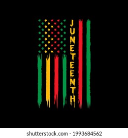 Juneteenth Vector Illustration - Juneteenth Celebrate Black Freedom. Good for t shirt print, card, poster, mug, and other gift design.