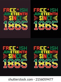 Juneteenth Vector Illustration - Juneteenth Celebration - Black Freedom celebrate. Good for t shirt print, card, poster, mug, and other gift design.