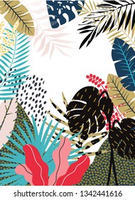 Jungle abstract background 