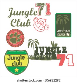 jungle animal pattern
