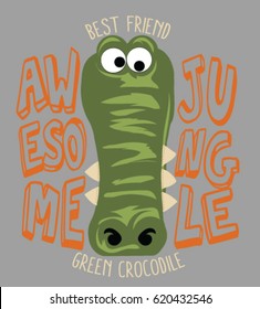 jungle animal  vector print