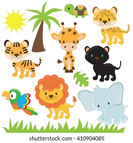 Animales de la jungla