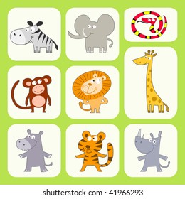 Jungle Animals Collection