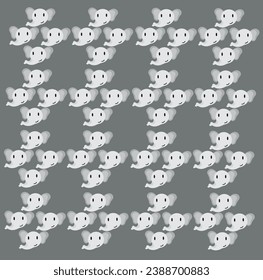 Jungle animals vector illustration. Animal icon set animal pattern. Jungle animal patterns