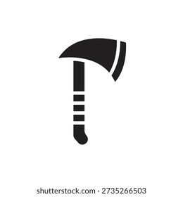 Jungle Axe Filled Icon Vector Illustration