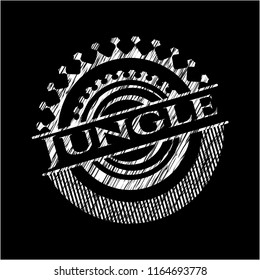 Jungle chalk emblem