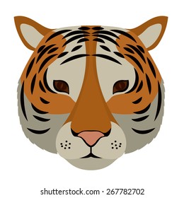 Jungle design over landscape background, vector illustration