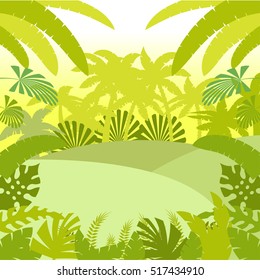 Jungle Flat Background2