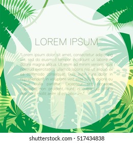 Jungle Flat Background9