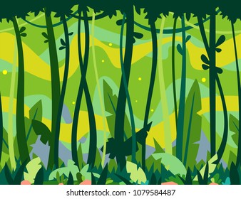 Jungle Forest Game Background