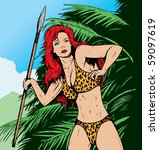 Jungle Gal in jungle
