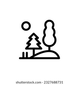 Jungle icon vector design trendy