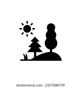 Jungle icon vector design trendy