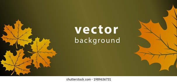 jungle leaves vector pattern background.