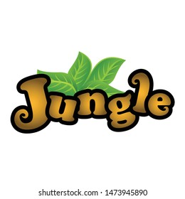 Jungle Logo Design Illustration Park Logo Stock Vector (Royalty Free ...