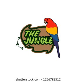 Jungle Logo Design Vector