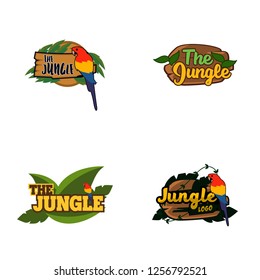 Jungle Logo Design Vector