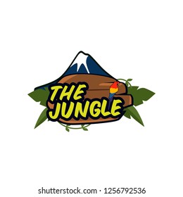 Jungle Logo Design Vector