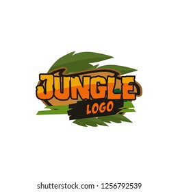 Jungle Logo Design Vector