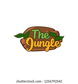 Jungle Logo Design Vector