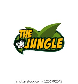 Jungle Logo Design Vector Stock Vector (Royalty Free) 1256792545 ...