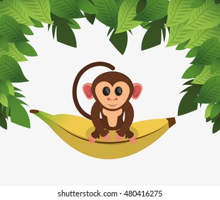 jungle monkey cartoon 
