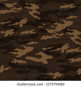 Jungle Seamless texture  Camouflage  Pattern 