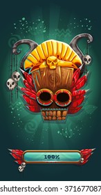 Jungle shamans mobile  game user interface GUI - loading screen