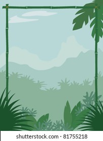 Jungle Themed Background