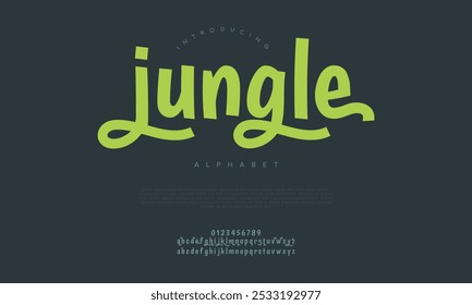 Selva tipografia beleza moda elegante minimalista serif italic fontes decorativo casamento vintage retro logos. Logotipo de fonte de luxo mínimo alfabeto. Ilustração vetorial