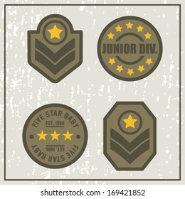 Junior Division Army Patches