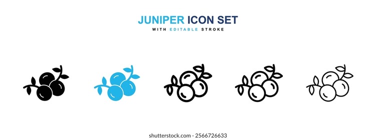 Juniper icons vector collection pack.